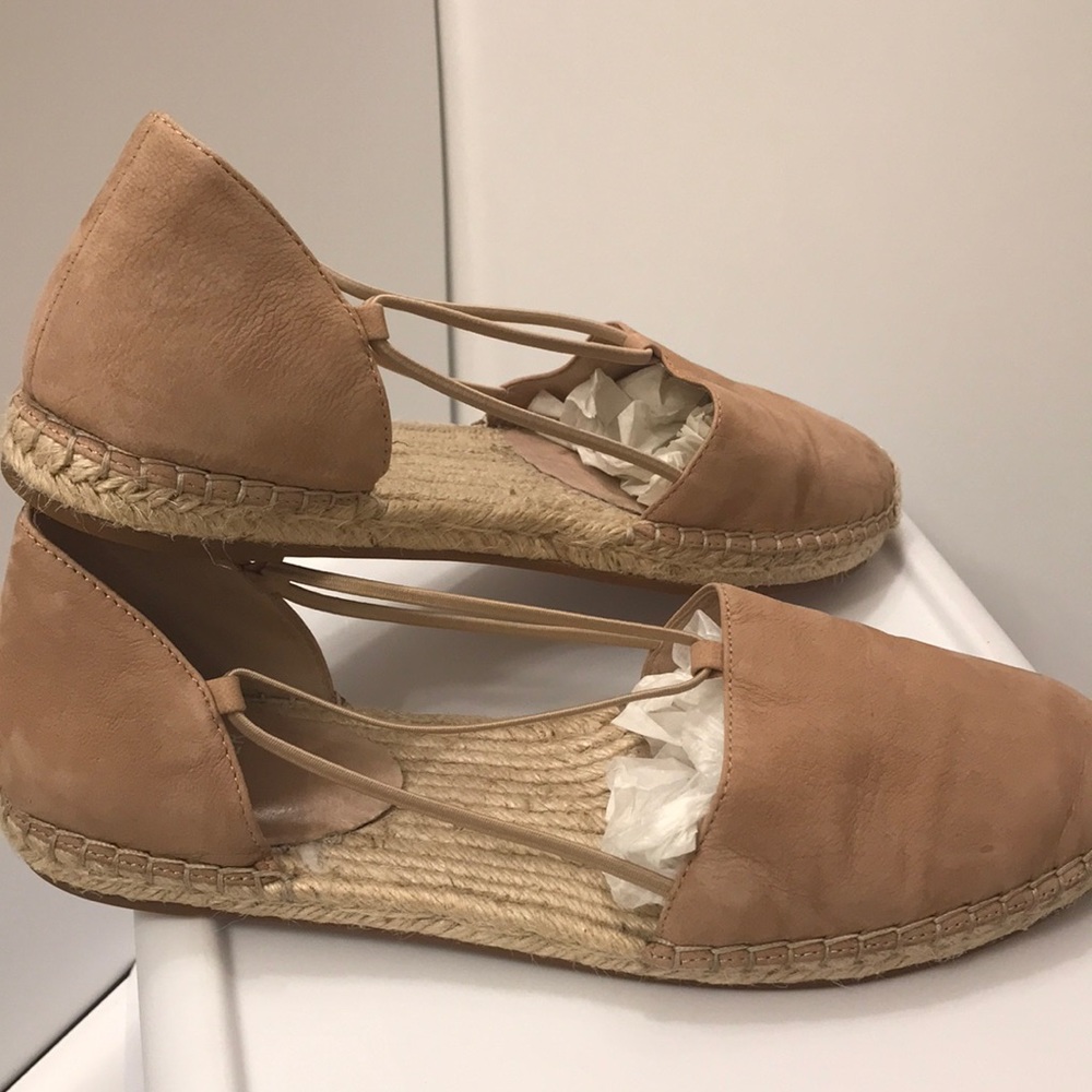 Eileen Fisher Espadrille Suede Flats